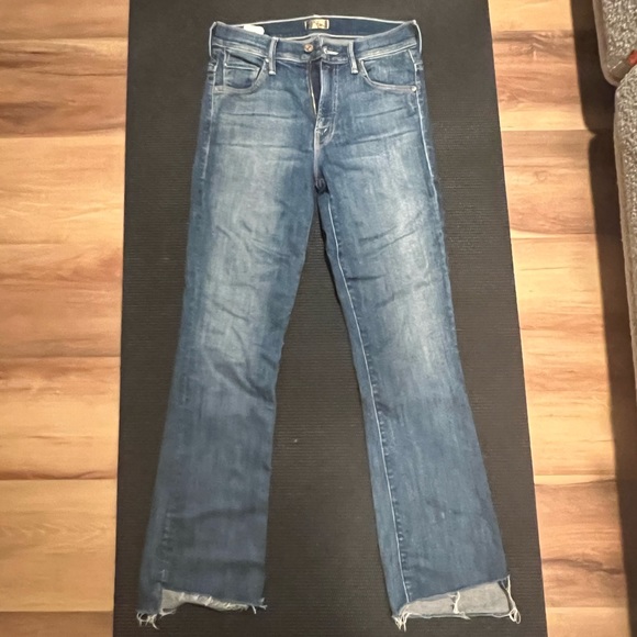 Mother Mid-Rise Straight Leg Jeans SZ 25 - Picture 3 of 6
